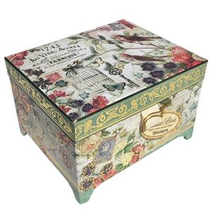 Punch Studio Fleur de Trompe Jasmine Soap ‘Ode to Joy’ Music Chest Box (95745)